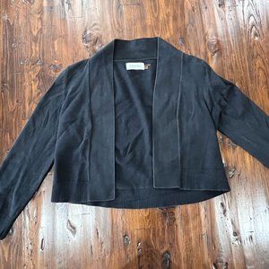Calvin Klein Cropped Black Sweater XS